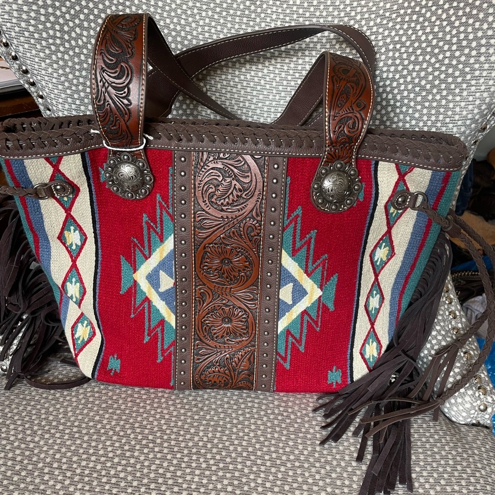 Western Blanket C&C tote